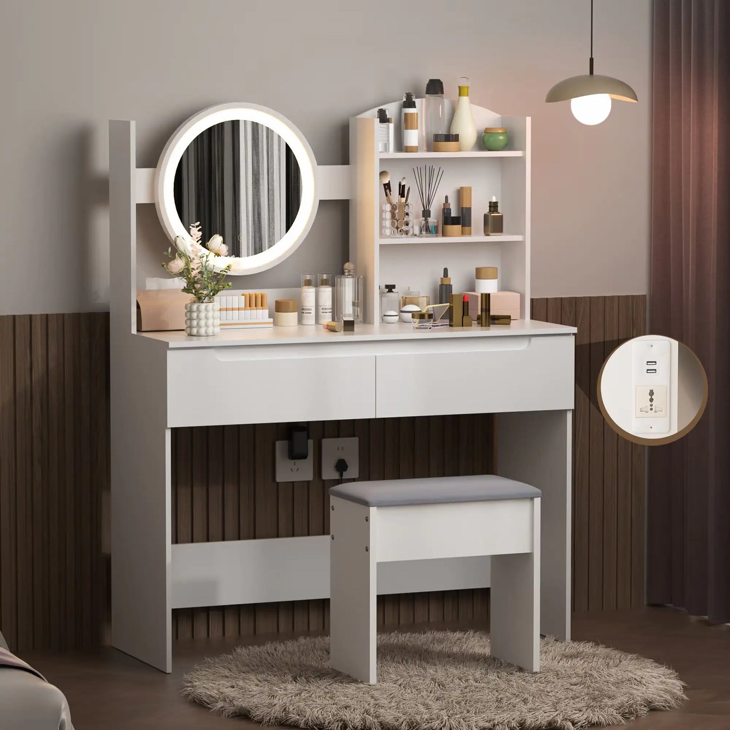 7-in-1 Makeup Vanity