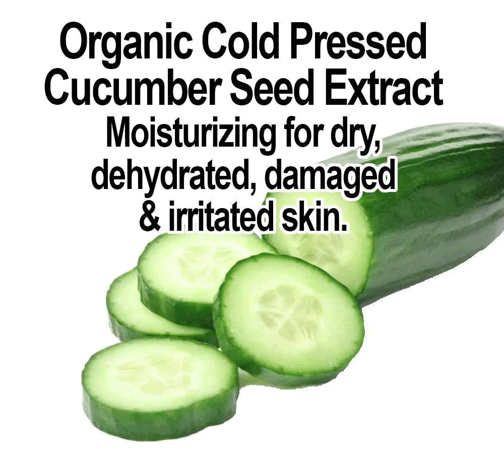 100% Organic Cucumber Makeup Remover